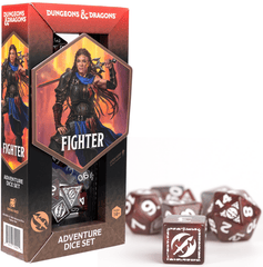 Dungeons & Dragons: Adventure Dice Set - Fighter (Red)